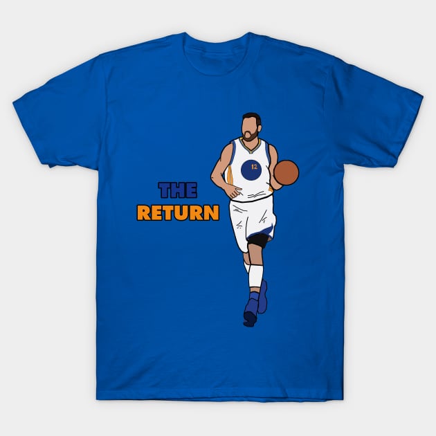 Andrew Bogut 'The Return' - NBA Golden State Warriors T-Shirt by xavierjfong